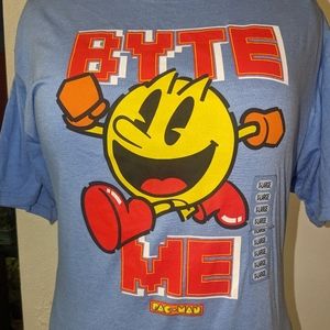 Blue Pac-Man t-shirt
